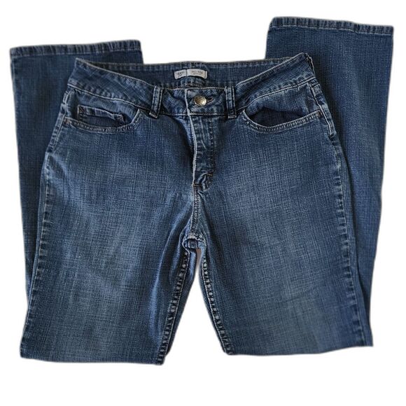 Riders by Lee Mid-Rise Bootcut Blue Jeans Sz 10M - Picture 1 of 9